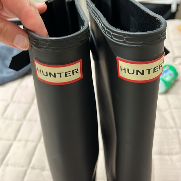 HUNTER Original Tall Wide Calf Rain Boot NWOT - Picture 6 of 12